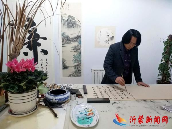  艺术品质朴实无华    艺术人格坦率真诚  ---- 记书画家王友爱  