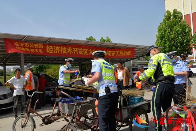 经济区交警实施生命防护工程行动