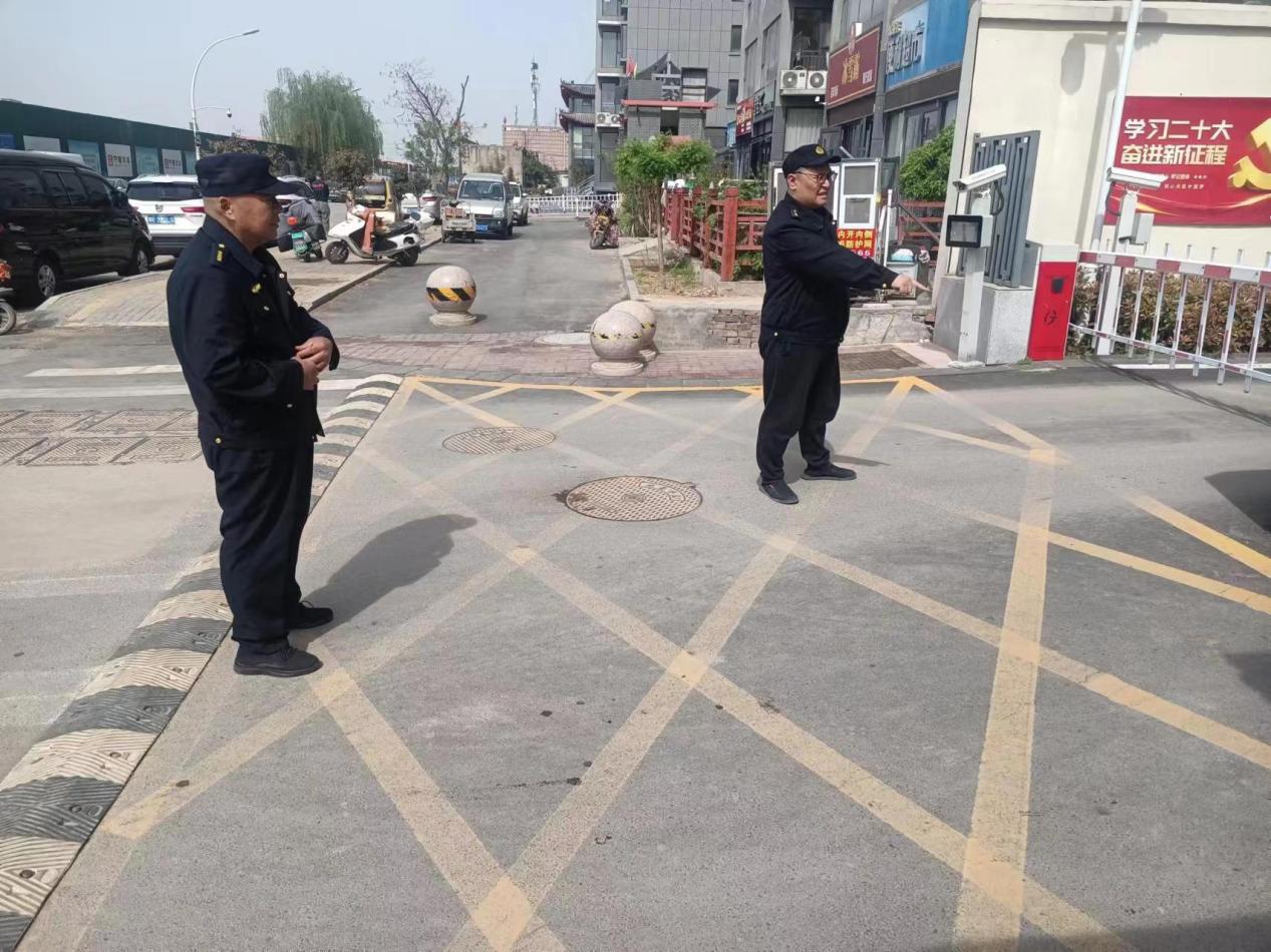 后十社区积极开展全面打通消防“生命通道”